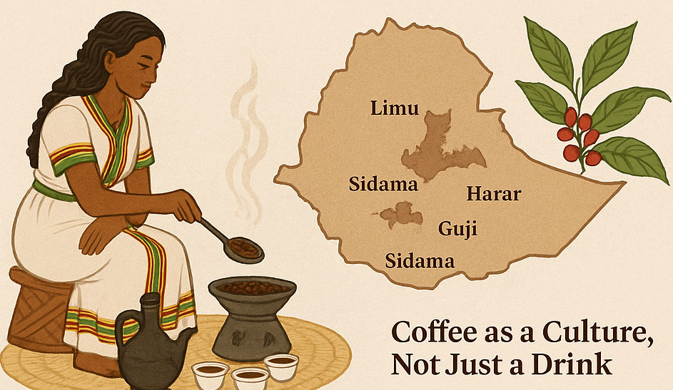 The Soul of Ethiopian Coffee: History, Culture & Rich Variety
