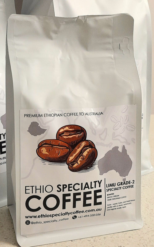 ETHIOPIAN LIMU SPECIALTY COFFEE GRADE 2